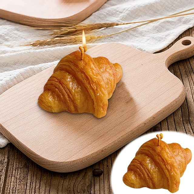 Fiudx Vela Perfumada de Cuerno de Megáfono, Diseño Único de Cuerno de Vaca, Aroma Duradero a Leche o Caramelo, Decoración Acogedora para Dormitorio, Accesorio de Fotografía, Idea de Regalo Pensativa,