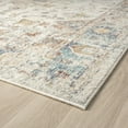 thumbnail image 5 of Luxe Weavers Floral Pattern Cream 9x12 Area Rug, Non-Shedding Carpet, 5 of 10