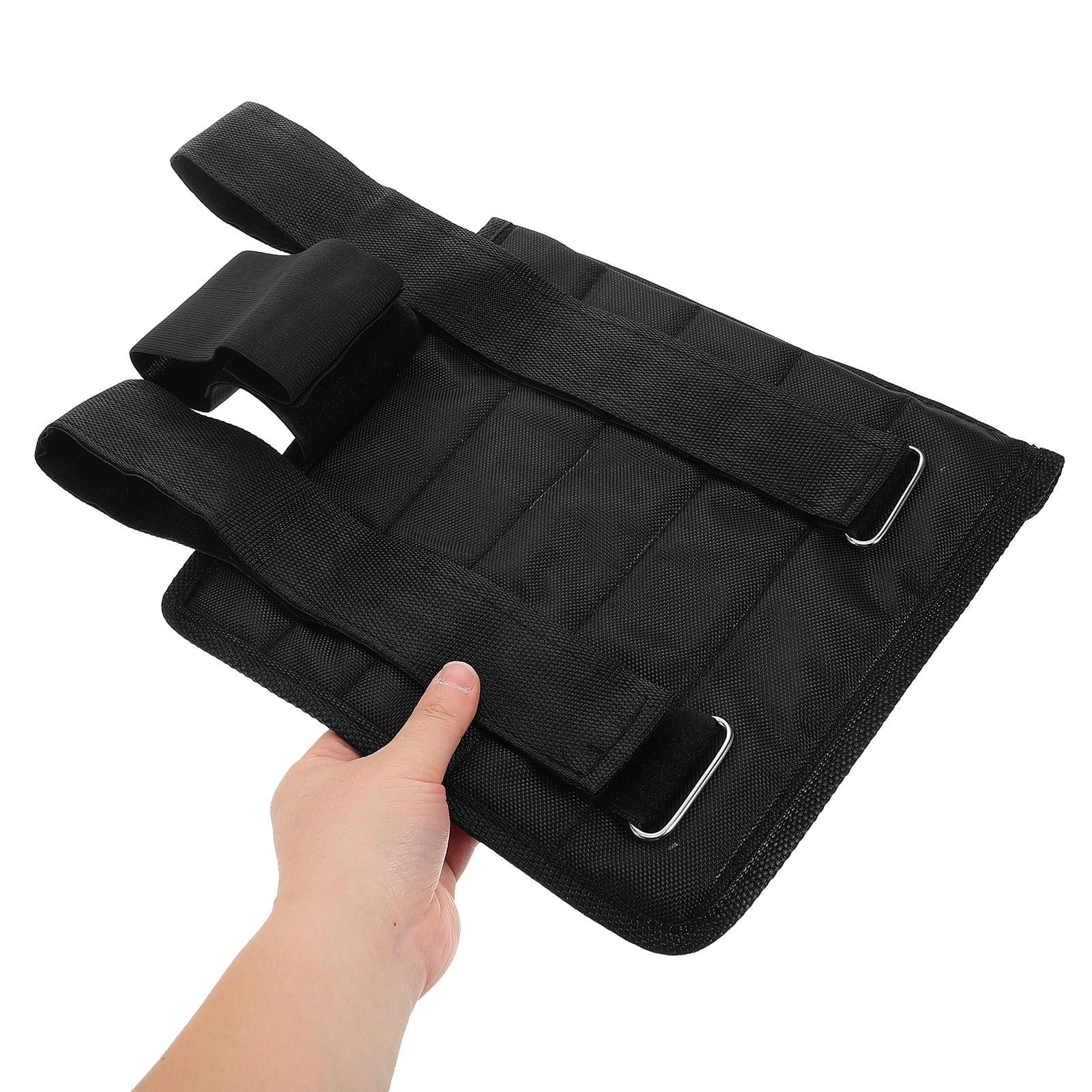 FUTUREORYY Training Ankle Weight Cover Black 1 Pair 11.8X10.6X0.6In