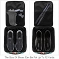 thumbnail image 2 of Santa Claus Polyester Shoe Box Organizer 23x31cm/9x12in Size Storage Container for Closet Organization and Travel - Durable and Compact Design for Women's, 2 of 7