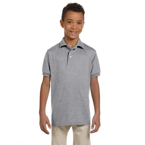Jerzees 437Y Youth 5.6 Oz. Spotshield Jersey Polo