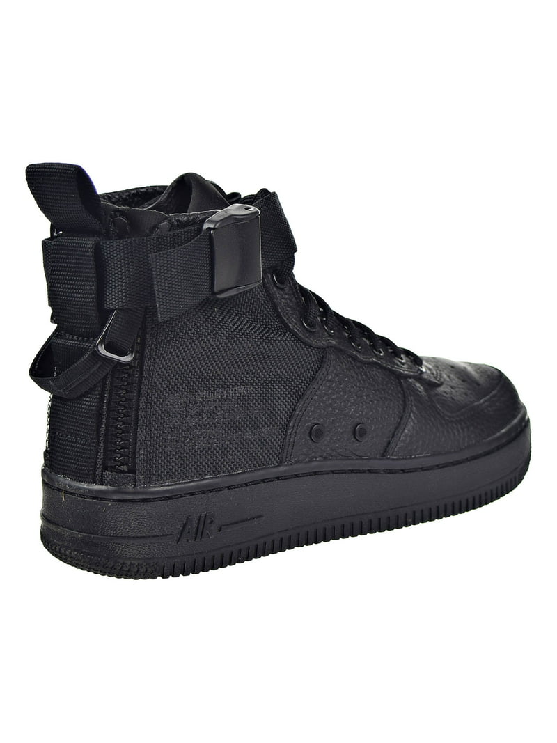Nike SF AF1 Air Force MID Big Kids Shoes Black - Walmart.com