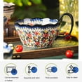 thumbnail image 4 of Porcelain soup bowls with handle for the kitchen,1000ML salad bowls, ramen bowl, noodle bowl for noodles, stew, salad, fruit, soup, 4 of 6