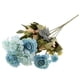 thumbnail image 5 of 1 Manojo De Peonía Artificial Macarena Bouquet De Flores Decoración Azul, 5 of 8