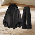 thumbnail image 5 of Enjoytime Two Piece Sets for Women Long Sleeve Hooded Zip Up Jacket Cargo Pants Outfits Fall Winter Plus Size Fashion Travel Casual Tracksuit, 5 of 5