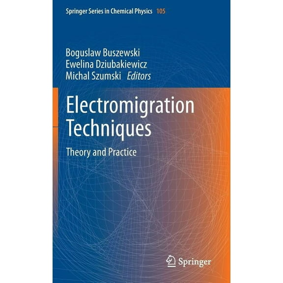 Springer Chemical Physics Electromigration Techniques: Theory and Practice, Book 105, (Hardcover)