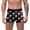 Black, variant on Mens Funny Novelty Heart Boxer Briefs Valentine's Day Hearts Underwear Heart Love Boxer Briefs For Men White L