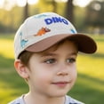 thumbnail image 6 of CYRBOKO Cotton, Cotton Casual Breathable Adjustable Baseball Caps for Kids Khaki Size 2-6 T, 6 of 6