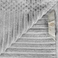 thumbnail image 3 of Superior Ribbed Cotton 6-Piece Silver Bath Towel/ Hand Towel Set, 3 of 7