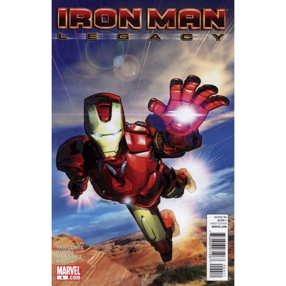 Iron Man: Legacy #4 VF ; Marvel Comic Book