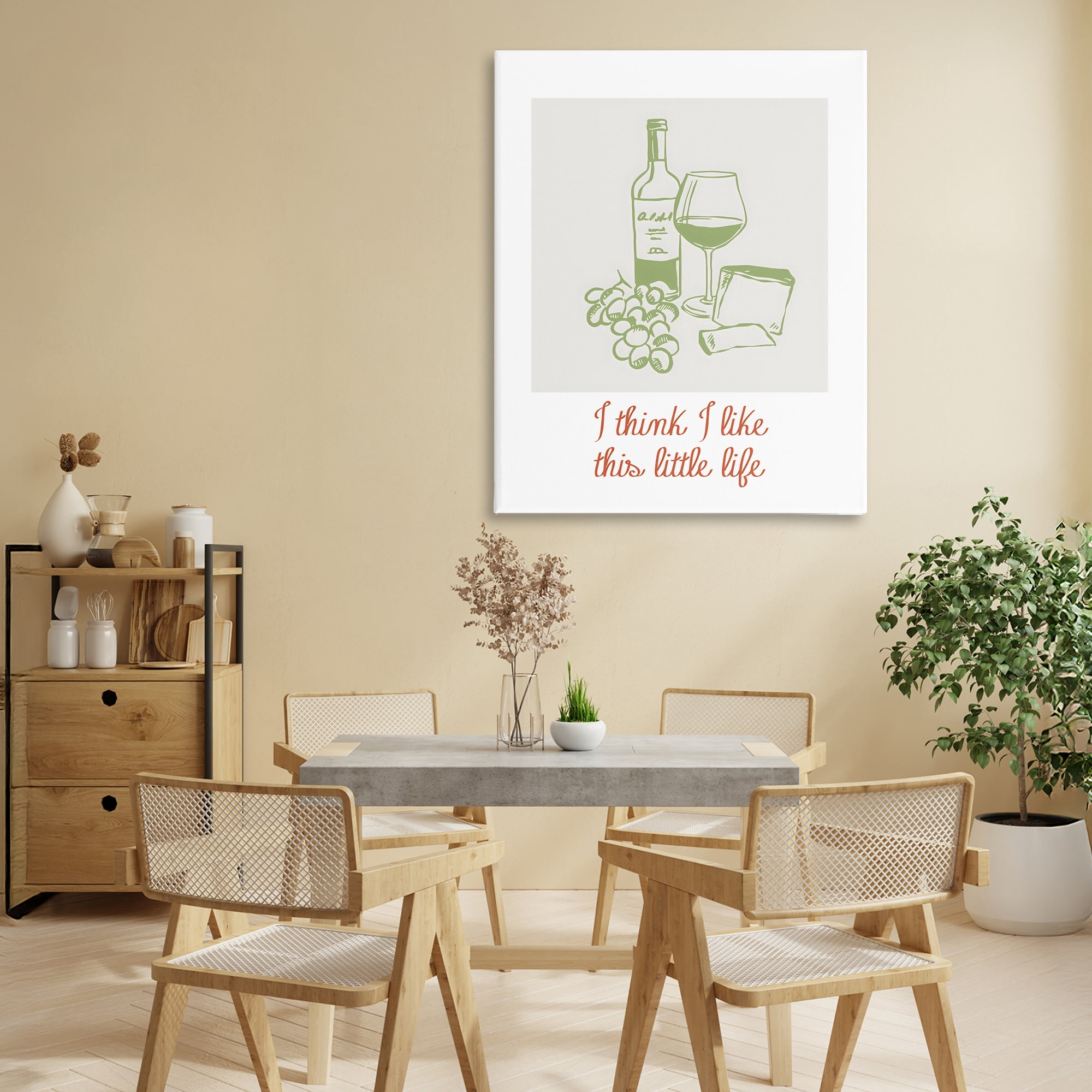 Stupell Industries I Think I Like This Little Life Canvas Wall Art, design by The Prints Vibe