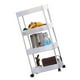 thumbnail image 3 of Carrito de almacenamiento con ruedas delgado de 4 niveles con ruedas para cocina, baño, mesita de noche, aperitivos, juguetes, libros, altura 97 cm/38,2 pulgadas, 3 of 12