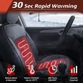 thumbnail image 2 of Paffenery Cooling and Heated Seat Cover Front Seat, 12V-24V Ventilated Cooling Car Seat Cushion, Cooled Seat Cover for Car SUV Truck Universal Fit, Fashion Black, 2 of 19