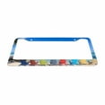 thumbnail image 2 of Sloboki Beach Loungers Colorful Chairs License Plate Frame Universal Aluminum Metal Car Tag Holders Cars Decor, 2 of 5