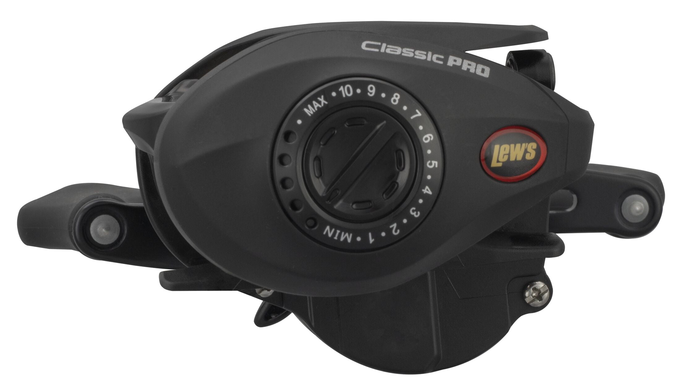 Lew’s Classic Pro Baitcast Fishing Reel, LH Retrieve, 7.5:1 Gear Ratio, 4+1 Bearings (Clam Packaging)