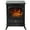 Black#2, variant on Indoor Fireplaces HOMCOM 22" Electric Fireplace Heater, Freestanding Fire Place Stove with Realistic LED Flames and Logs, and Overheating Protection, 750W/1500W, Black,Gas Indoor Fireplaces