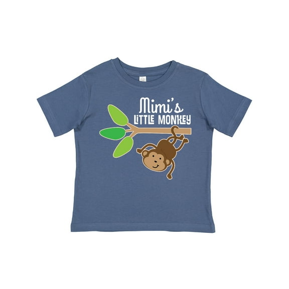 Inktastic Mimi Little Monkey Grandchild Boys or Girls Toddler T-Shirt