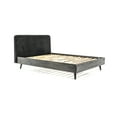 thumbnail image 2 of Mohave Mid-Century Tundra Grey Acacia King Platform Bed, 2 of 9
