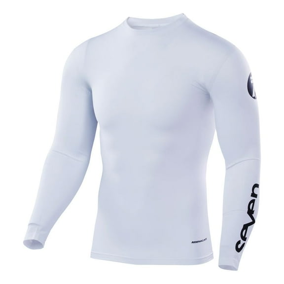 Seven Zero Staple Compression Jersey (White, Medium)