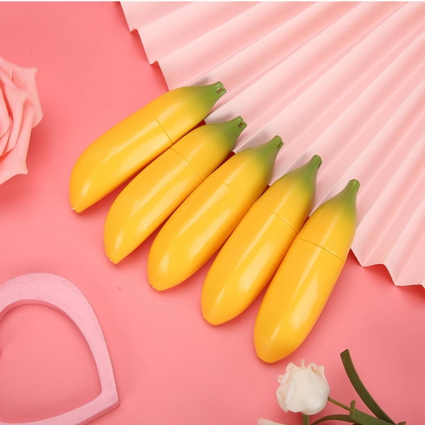 Tubo de bálsamo labial cosmético vacío Envase de tubo de lápiz labial recargable Botella de brillo de labios 5 piezas Tubo de lápiz labial DIY Contenedor de bálsamo labial ANGGREK Otros