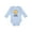 AE-Light Blue, variant on I Love My Nonno Retro Groovy Boys or Girls Long Sleeve Baby Bodysuit
