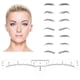 thumbnail image 5 of 100 reglas para cejas, reglas para cejas desechables, micromodelado de cejas, agentes autoadhesivos, pegatinas para cejas, instrucciones para plantillas para cejas, 5 of 5