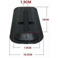 thumbnail image 5 of 8 Inch Removable Universal Surfboard Sup Fin With Fin Base, Detachable Center Fin Stand Up Paddle Board Banmo, 5 of 5