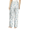 thumbnail image 2 of Bixox Women's Playful Polar Bear Pals Patterned Pajama Pants Loungewear, 2 of 5