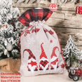 thumbnail image 1 of Saco de Papá Noel de Navidad para niños, bolsa de almacenamiento de dulces, decoración navideña, 2024, 2023, 1 of 4
