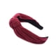 thumbnail image 5 of Qarigey Aro para el pelo de ala ancha, suministros para lavarse la cara, diadema anudada, ropa elegante, accesorio a juego, diadema de punto Type8 NO8, 5 of 6