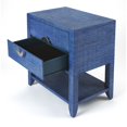 thumbnail image 4 of Beaumont Lane Metropolitan Living Table d'Extrémité en Bois Moderne en Bleu, 4 of 5