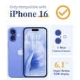 thumbnail image 2 of Funda de teléfono GVIEWIN para iPhone 16 6.1 2024 con protector floral, 2 of 7
