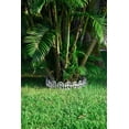 thumbnail image 4 of Gray Plastic Garden Border Edging No-Dig Wrought Iron Look – 15pcs Fence Kit, 20ft Lawn Barrier, 4 of 10