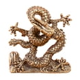 thumbnail image 1 of Mini Estatua artesanal de Dragón mayimx adorno de latón escultura Feng Shui para decoración del hogar, 1 of 9