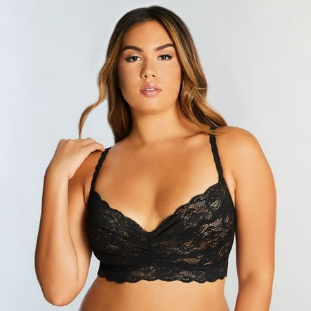 

Cosabella Women s Never Say Never Sweetie Bralette in Black