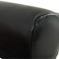 Armchair Arm Covers, 2Pcs Armrest Cover Ultra Thick and Soft PU Leather Stretch Arm Cover for