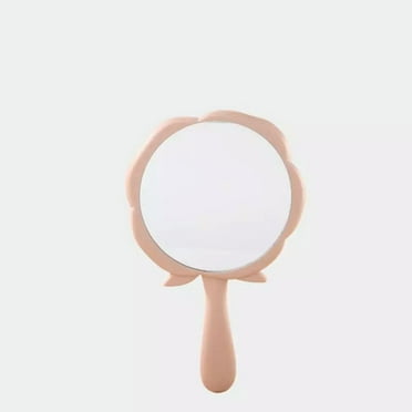 NEBULOUSTRANCE Handheld Vanity Mirror Vintage Rose Makeup Mirror Hand Mirror Pocket -default