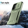 thumbnail image 7 of Dteck Case for Samsung Galaxy S24 FE,Shockproof TPU+PC Armor Case Slide Lens Protection Cover for Galaxy S24 FE,Darkgreen, 7 of 7
