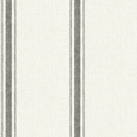Chesapeake Linette Black Fabric Stripe Wallpaper