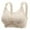 Grey, variant on Women's Oversized Strapless Bra Without Steel Ring Comfortable Breathable Sexy Lace Side Adjustable Black 38
