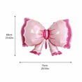 thumbnail image 2 of Bow Birthday Party Decorations Pink Bow Balloon for Girl’S Birthday Party Engagement Or Wedding Event, 2 of 8