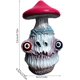 thumbnail image 4 of Mushroom Garden Ornaments, Mini Spooky Mushroom Resin Statues, Outdoor Decor, Housewarming Gift, Garden Gift, 4 of 5
