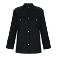 thumbnail image 4 of Women Long Sleeves Jacket Lightweight Zip Up Fall Coat with Four Pockets Casual Outdoor Hiking Jacket, 4 of 6
