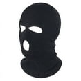 thumbnail image 4 of Nvzi-c Mask 3 Holes for Cold Weather, Winter Ski Mask for Men and Women Thermal Circulation Mask (Rose Red), 4 of 5