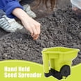 thumbnail image 2 of Hersfrd Hand-powered Spreader Easy Crank Design for Grass Seed Fertilizer (Yellow-green), 2 of 9
