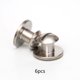 thumbnail image 4 of 2x Licencia Trasera de Buceo de 6 Uds., Tornillo de Libro, Licencia Trasera, Pernos de Montaje, Accesorios BCD, 4 of 7