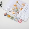 thumbnail image 6 of Unique Bargains Stylish Flowers Choker Necklace Green, Beige, 6 of 6