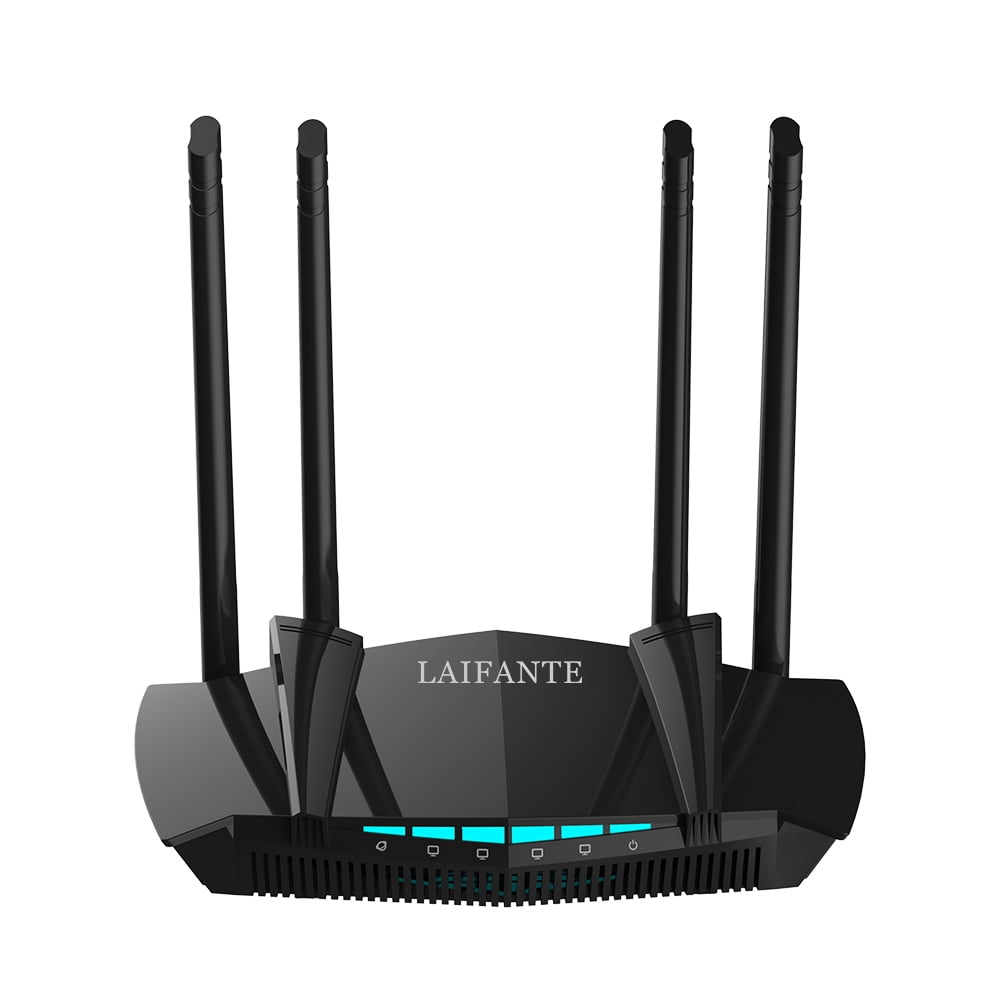 Router WiFi 6 Tenda RX12 Pro AX3000 – Dual Band 2404Mbps (5GHz) + 574Mbps (2.4GHz), 4 Porte Gigabit, 5 Antenne 6dBi, Copertura Mesh, WPA3, OFDMA, VPN, Supporto IPv6