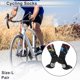thumbnail image 2 of Calcetines de ciclismo Unique Bargains, absorbentes de sudor, transpirables, anti-fricción, multicolor, negros, tamaño L, neutros, 1 par, 2 of 6