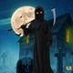 thumbnail image 3 of Disfraz Aterrador Halloween Grim Reaper Guadaña para Incluida, 3 of 9